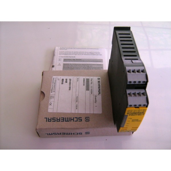 SCHMERSAL safety relay SRB301MC (101190684) SCHMERSAL